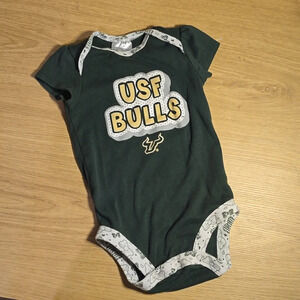Rivalry Threads USF Bulls Onesie 6-9M